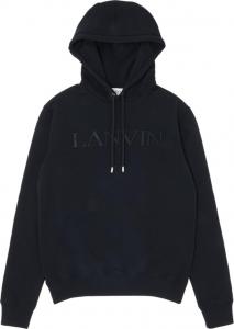 Худи Lanvin Curb Long Fleece Eusebio Hoodie 'Black', черный
