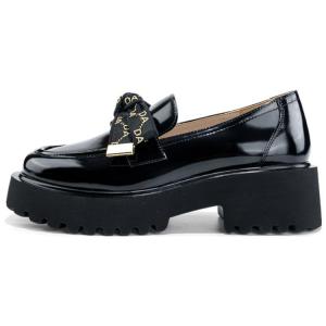 DAPHNE Лоферы 4 см женские черные