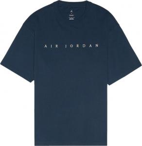 Футболка Air Jordan x Union T-Shirt 'College Navy/Coconut Milk', синий