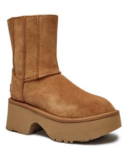 Ботинки зимние UGG Classic New Heights, бежевый
