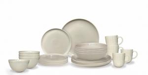 Набор посуды Greige Stilo из 20 предметов на 4 персоны ASA, серо-бежевый