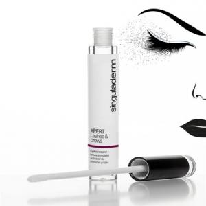 Сыворотка Xpert Lashes & Brows 4 мл — лифтинг, укрепление и защитный эффект — 2 в 1 для ухода за ресницами и бровями, Singuladerm