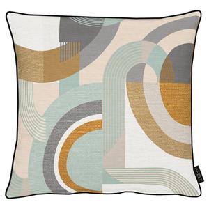 Декоративная подушка Apelt Arco quadratisch, полиэстер - бежевый