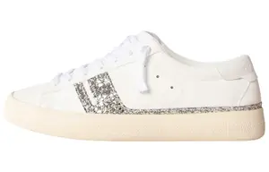 Низкие кеды с блестящей отделкой Golden Goose