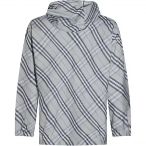 Куртки и пальто мужские SS26 Burberry, светло-серый