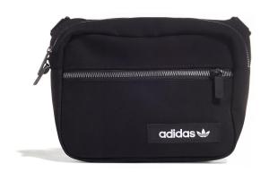 Adidas Полиэстеровая спортивная сумка через плечо унисекс черная, Black