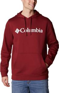 Мужская толстовка Columbia Trek с капюшоном, Red Jasper/Csc Branded Logo