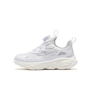 Кроссовки для бега с низким верхом, амортизирующие, противоскользящие, износостойкие, детские ERKE KIDS, белый