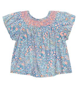 Хлопковый топ Baby Albertina The New Society, Bourton Bloom Liberty Print