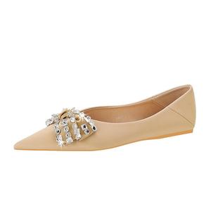 Туфли женские повседневные Women's Casual Shoes Women's Bamiti, цвет Champagne