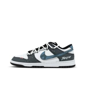 Dunk Gorilla Jiedian XJDD Street Runner Low top Skateboard Shoes Unisex Blue White Nike, синий белый
