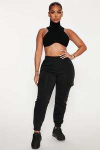 Джоггеры Fashion Nova BBJN107, черный