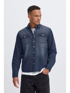 Джинсовая рубашка BHDARGO синего цвета BLEND