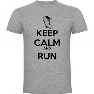 Футболка Kruskis Keep Calm And Run, белый