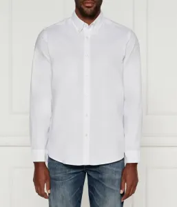 Рубашка Рикерт_М regular fit Boss Orange, белый