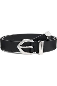 Ремень из телячьей кожи наппа скинни Anderson'S, черный