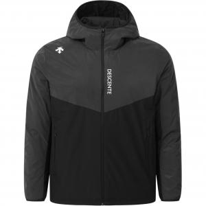 Пуховик для бега мужской DESCENTE, черный