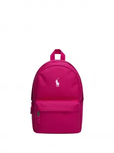 Рюкзак с вышивкой POLO RALPH LAUREN KIDS, розовый