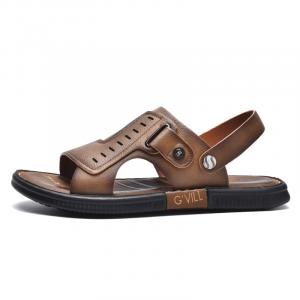 G＇VILL Пляжные сандалии мужские цвета хаки/серый