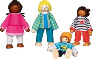 Гибкие куклы Гоки мультикультурная семья Goki