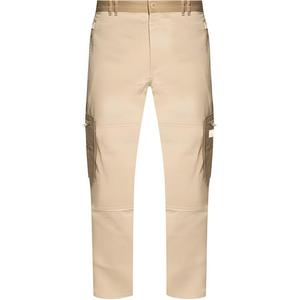 Прямые зауженные брюки карго KENZO, цвет хаки