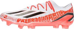 Футбольные бутсы Adidas Speedportal Messi.3 для твердого грунта, унисекс, взрослые, белый/черный/красный