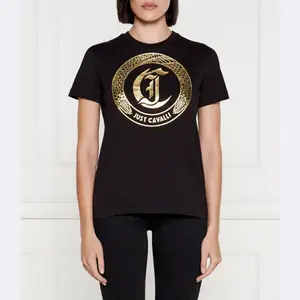 Облегающая футболка Just Cavalli, черный
