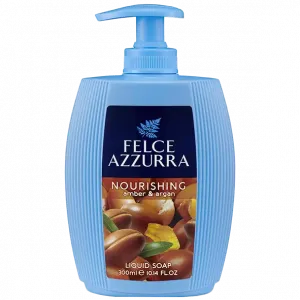 Felce Azzurra Amber&Argan жидкое мыло, 300 мл
