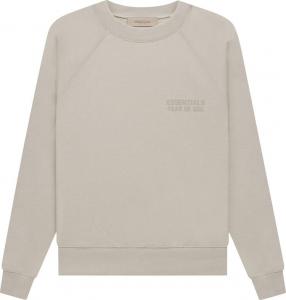 Толстовка Fear of God Essentials Crewneck 'Smoke', серый