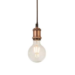 Подвесной светильник searchlight Kerlip, 10x150x40 см, медный