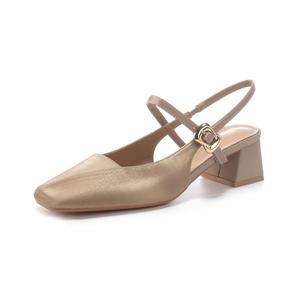 TATAYA Женские туфли на каблуке 4,5 см цвета хаки, цвет Khaki