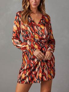 Короткое платье LA Angels, красочный