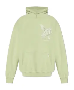 Толстовки и худи Represent, зеленый