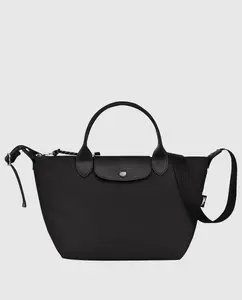 Маленькая многопозиционная сумка Le Pliage Energy на молнии Longchamp, черный