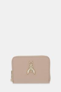 Кожаный кошелек Patrizia Pepe, бежевый