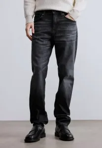 Джинсы прямого кроя Boss, Charcoal