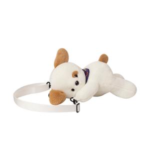 GUAIGUAIXIONG Кроссбоди сумка Cake Sheep, Hafi Bear, Brown Dog в виде игровой плюшевой куклы, высота 30 см