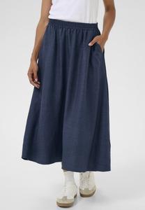 Юбка Kaffe ELLEN MIDI, Mood Indigocc/Dark Blue