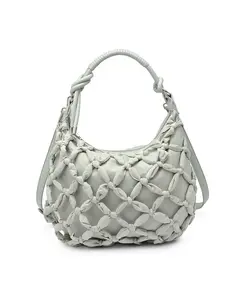 Сумка-хобо Leslie Knotted Moda Luxe, зеленый