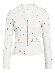 Жакет в горох Giambattista Valli, белый