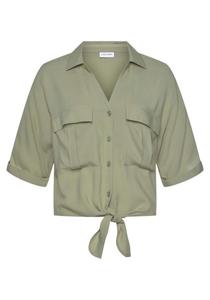 LASCANA Блузка в оливковом цвете