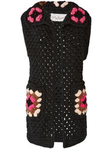 Жилет Молли, связанный крючком Matimì, черный
