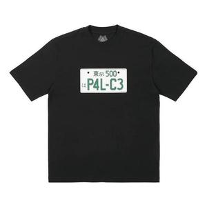 Футболка plate t-shirt 'black' Palace, черный