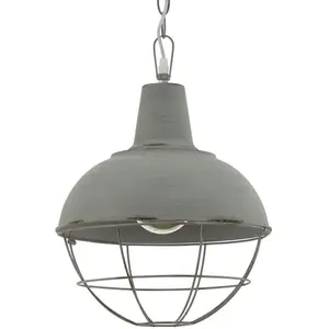 Подвесной светильник CANNINGTON 1 E27, подвесная лампа Eglo, серый