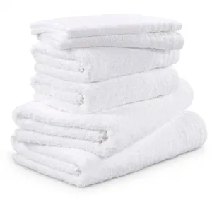 Комплект полотенец New Classic 6 шт. из махровой ткани: 2 гостевых, 2 для рук и 2 для душа Möve, Snow