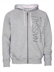 Спортивная куртка Nassau Beach NB22008, цвет grey melange