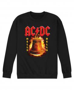 Мужская флисовая футболка acdc hells bells AIRWAVES, черный