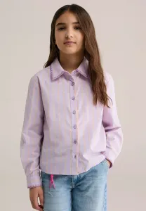 Блузка на пуговицах We Fashion, Lilac