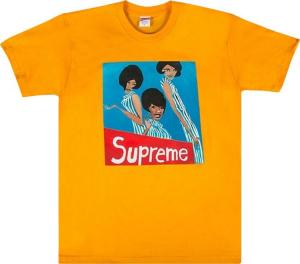 Футболка Supreme Group Tee 'Bright Orange', оранжевый