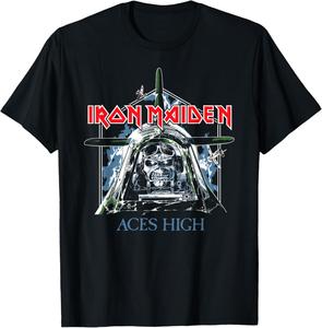 Футболка Aces High, черная Iron Maiden